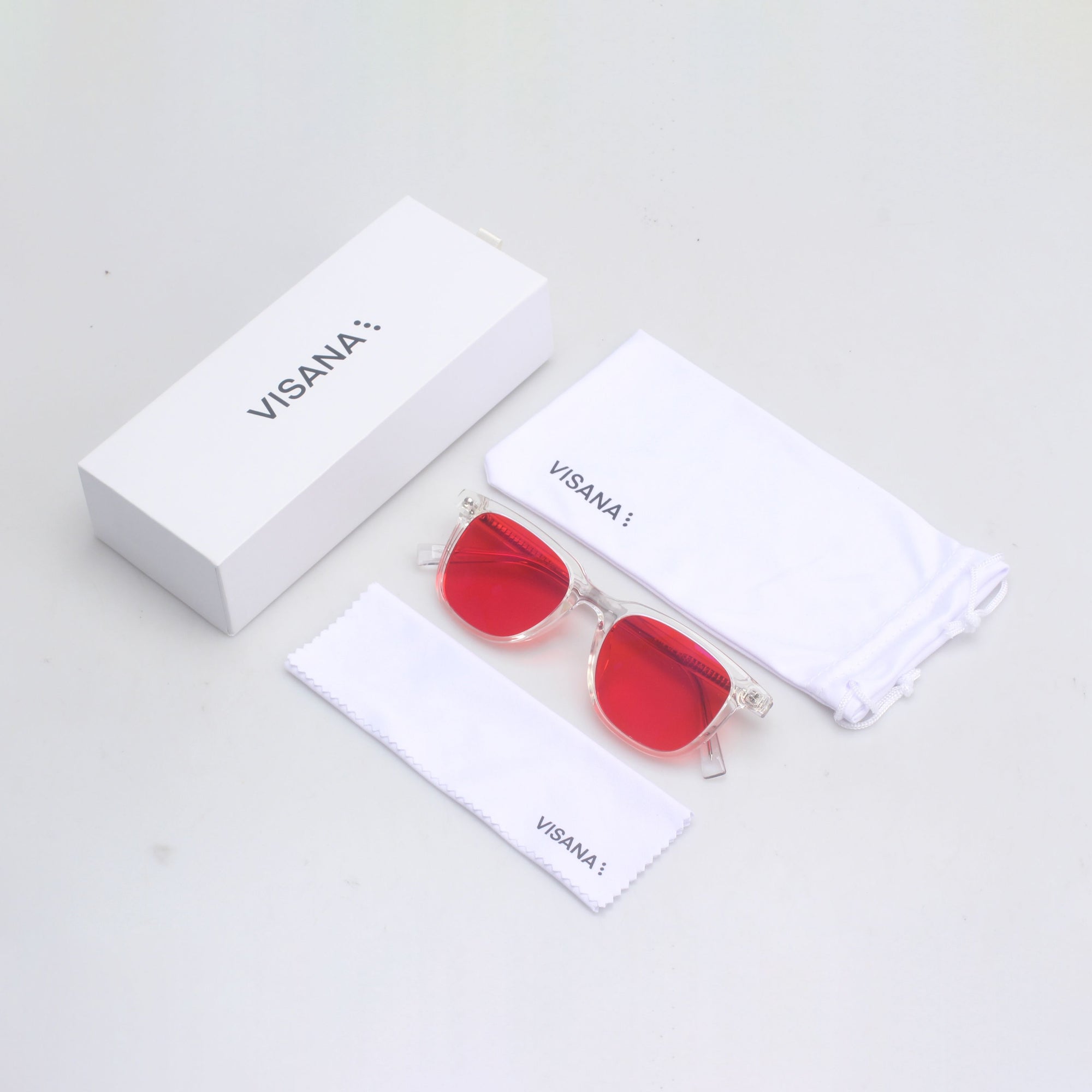 TRANSPARENT RED