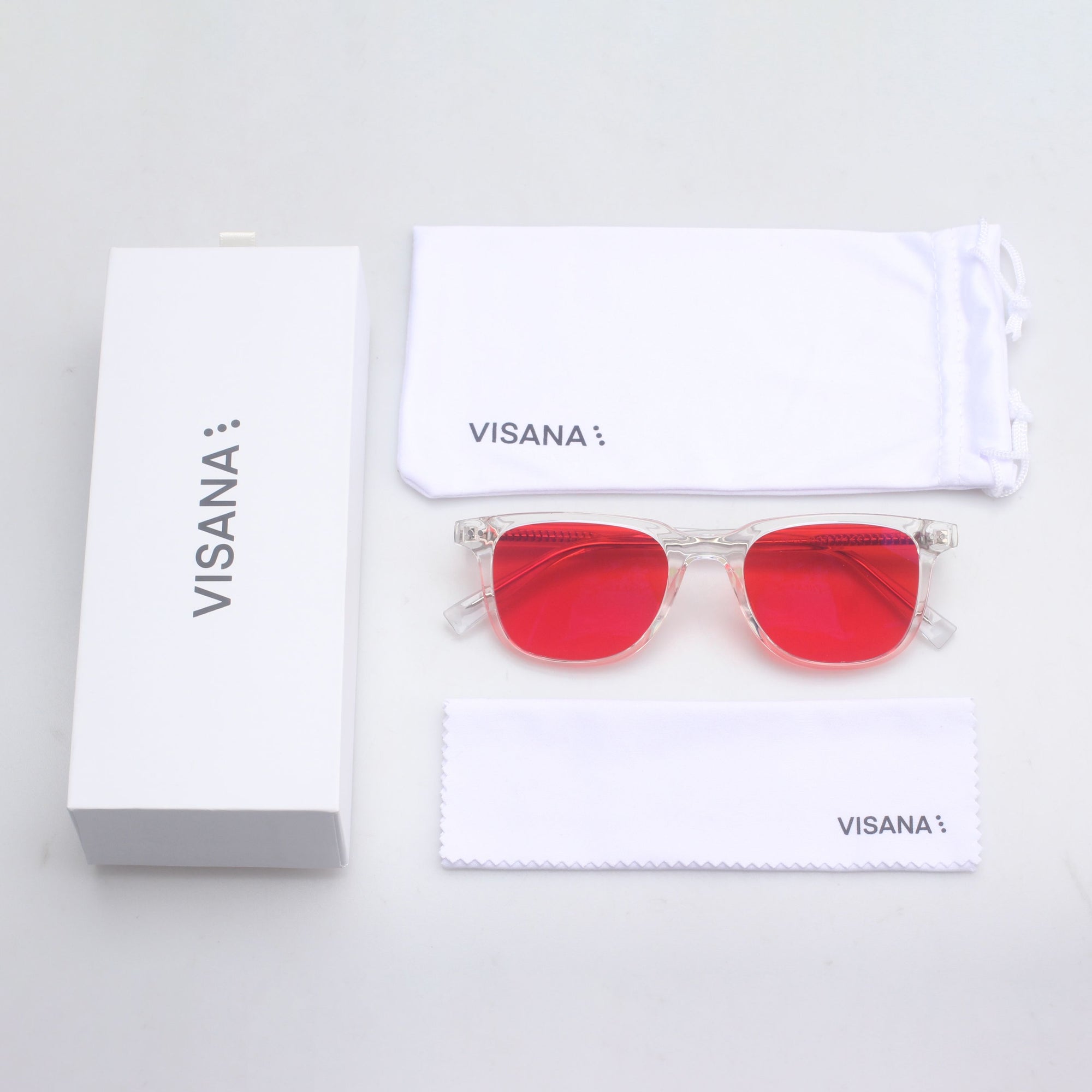 TRANSPARENT RED