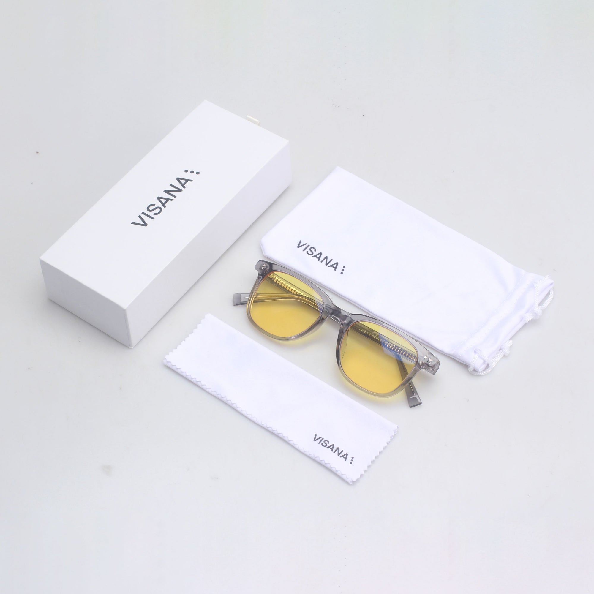 GREY TRANSPARENT YELLOW