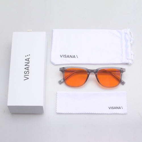 GREY TRANSPARENT ORANGE