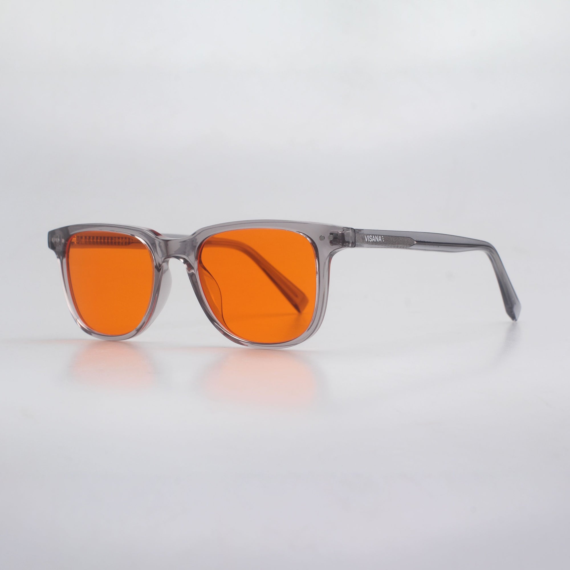 GREY TRANSPARENT ORANGE